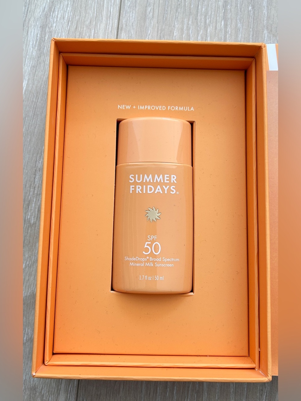 Summer Fridays SPF 50 Mineral Milk Sunscreen